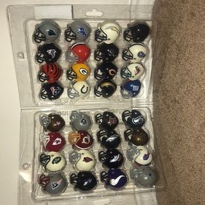 Mini Decorative NFL Helmets